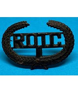 CIRCA 1916-WWI, ROTC CAP DEVICE, BRONZE, SCREWBACK, VINTAGE - $25.00