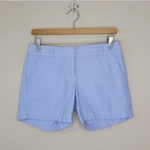 J. Crew Factory | Chambray Blue Chino Shorts, size 0 - £13.87 GBP