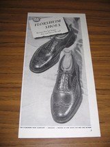 1947 Print Ad Florsheim Mens Shoes Last Longer Chicago,IL - $11.81