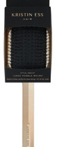 Kristin Ess Hair Style Assist Large Paddle Brush Rose Gold Rectangle Flexible - £14.88 GBP