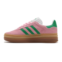 adidas Gazelle Bold &#39;True Pink Green&#39; IE0420 Women&#39;s Shoes - £133.12 GBP