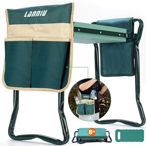 Garden Kneeler and Seat, Foldable Garden Stool, Heavy Duty Garden Chair ... - $115.40