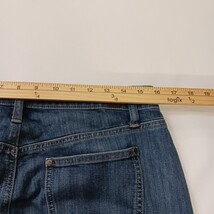 Simply Vera Verawang RN#73277 Women's Blue Zipper Accents Denim Skirt Size 10 image 6