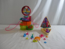 Polly Pocket Birthday Cake Bash  Compact Playset  + Polly Pocket Spin n Surprise - £14.79 GBP