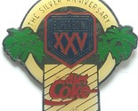 Vintage Starline Super Bowl XXV 25 25th 1991 Anniversary Diet Coca Cola Pin - $11.54