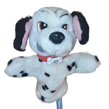 Disney Mattel 101 dalmatians Plush Hand Puppet Wizzer Puppy Dog Spots 9&quot; - $7.48