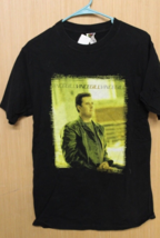 Vince Gill Let&#39;s Make Sure We Say Goodbye Black Tee Shirt Size L Country Music - £10.77 GBP