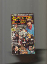 TV&#39;s Western Heroes (VHS) 2 hours from over 40 shows - £3.88 GBP