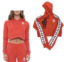 NWT Kappa x Shadow Hill Sedot Cropped Logo Hoodie Red M - €27,00 EUR