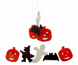 Halloween Wind Chimes (2 Sets) Ceramic Chimes Vintage Look - £18.97 GBP