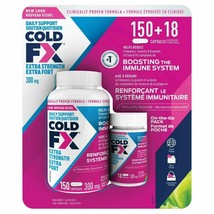 2 X Cold FX Extra-strength Immunity Booster 336 capsules 300 mg Free Shi... - £122.97 GBP