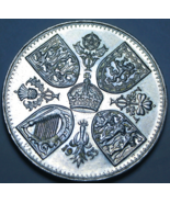 Great Britain Crown, 1953 Gem Unc~Queen Elizabeth Coronation~Free Shipping - £14.09 GBP