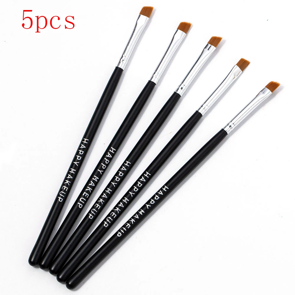 Ow brush eyebrow inclined flat angled brush eyeliner professional makeup cosmetic tools thumb200