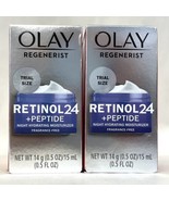 Olay Regenerist Retinol 24 + Peptide Night Hydrating Moisturizer 0.5 Oz ... - $11.00