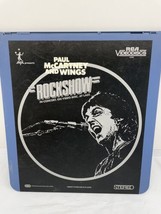 Paul McCartney &amp; Wings Rockshow CED Selectavision Videodiscs - £11.64 GBP
