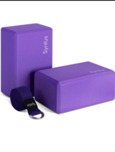 Syntus Yoga Accessories Set (2 Block,1 Yoga Strap) - £9.37 GBP