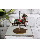 1989 Hallmark Keepsake Replacement Carousel Horse Ornament #3 STAR - £11.76 GBP