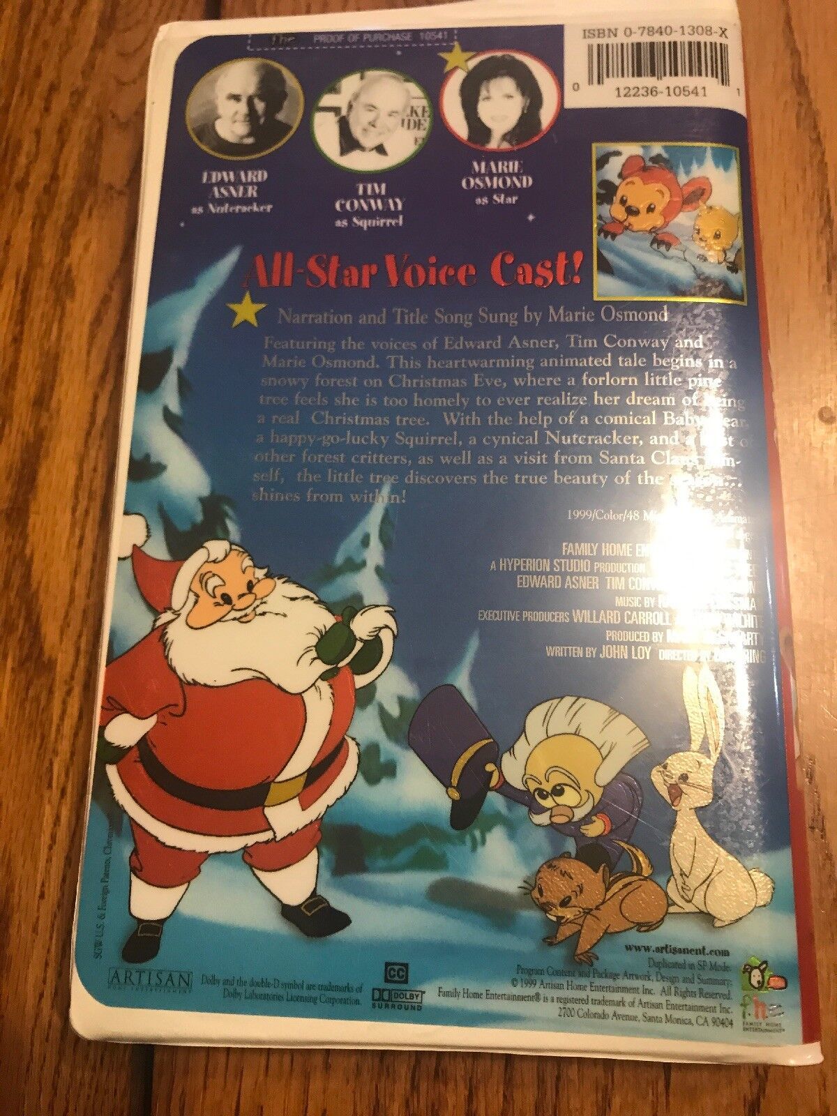 El Árbol De Navidad (VHS, 1999, Clamshell) Se Envía En 24h Item image 3