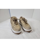 Nike AF1 Air Force 1 Upstep Premium Blur Gold Shoes 917590-900 Womens Si... - $628.11 MXN