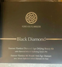 FOREVER FLAWLESS-BLACK DIAMOND AGE-DEFYING BEAUTY KIT+DIAMOND HYDRATING ... - £106.04 GBP