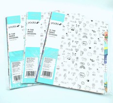 Index Dividers for 3-Ring , 8 Tabs per package, 3 sets - $9.99