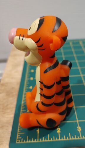 VINTAGE The First Years Tigger Squeaker   5" Figure  Disney's Winnie the Pooh - £10.06 GBP