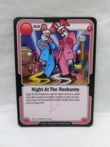 Killer Bunnies Pink Night At The Roxbunny Promo Card - $5.93