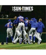 HOLY COW!Cubs Win World Series! Chicago Sun-Times 11/3/16 &quot;A Night To Re... - €4,29 EUR