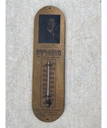 bakers hygrade ice cream wooden thermometer 1925 Youngstown Cleveland Wh... - $2,822.32 MXN