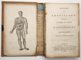 1848 Anatomy And Physiology Academies and Families Calvin Cutter 200 Eng... - £59.58 GBP