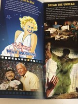 Hollywood Wax Museum Brochure Pigeon Forge Tennessee BR15 - £5.41 GBP
