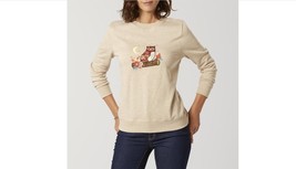 owl sweatshirt, size XL - £15.03 GBP
