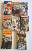 John Wayne VHS 8 lot Sagebrush Trail - Angel Batman - Man From Utah And More - £15.53 GBP