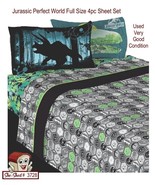 Jurassic Perfect World  4 pc Full Size Sheet Set - used, great condition - £19.62 GBP