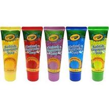 Crayola Crayon Kids Scented 3 oz Finger Paint Soap Vibrant Assorted Colors - 5 P - £23.73 GBP