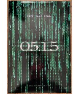 THE MATRIX RELOADED (2003) Single-Sided Hologram Teaser One-Sheet VF Con... - $541.36 CAD