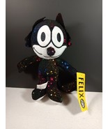 Felix The Cat Plush Rainbow 8&quot; Stuffed Animal Stars All Over Print Dream... - $277.27 MXN
