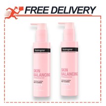 2 Neutrogena Skin Balancing Milky Facial Cleanser For Dry Sensitive Skin 6.3 Oz - $20.68