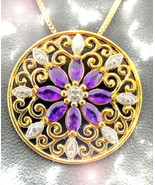 HAUNTED NECKLACE MEDALLION OF UNSHAKABLE JOY HIGHEST LIGHT COLLECTION MA... - $655.50 CAD