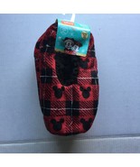 NEW Disney Toddler Mickey Holiday Plaid Fuzzy Babba Slipper Socks - Size... - $183.63 MXN