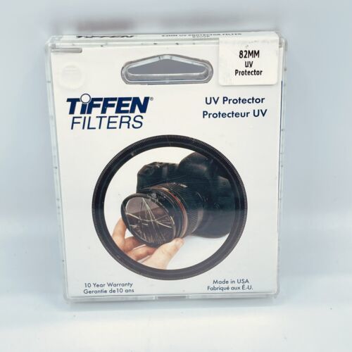 Tiffen UV Filter 82mm  For DSLR Canon Nikon New Sealed - $18.80