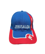 JERUSALEM Blue &amp; Red Baseball Cap/Hat New Lightweight - £10.21 GBP
