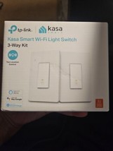 Smart Wi-fi 3 Way Light Switch TP-Link Kasa Smart HS210 KIT (2-pack)  - $25.74