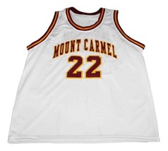 Donovan McNabb #22 Mount Carmel High School Basketball Jersey New White Any Size image 4