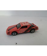 MATTEL HOT WHEELS DIECAST CAR 1989 #27 DOGBOLT SALMON PAINT STRIPING MAL... - $3.62