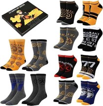 Naruto Shippuden 12 Days of Socks Advent Box Set - £13.90 GBP