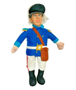 The Three Stooges MOE Soldier Plush 16&quot; Vinyl Face - $17.98