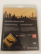 Navigon 2100 / 2120 Lifetime Traffic Service Activation Card Brand New S... - £11.77 GBP