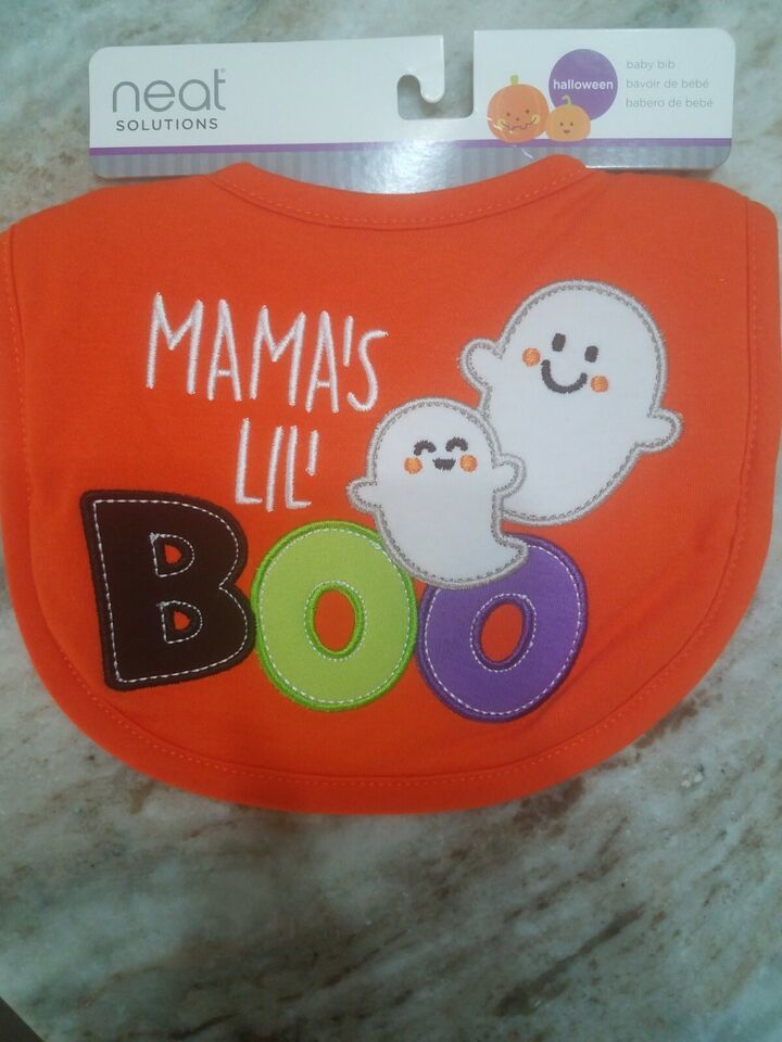 Neat Solutions Mama's Lil Boo Halloween Baby Bib