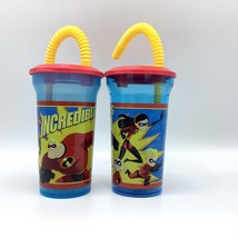 Zak Designs Incredibles Cup With Straw-Set Of Two - £8.22 GBP